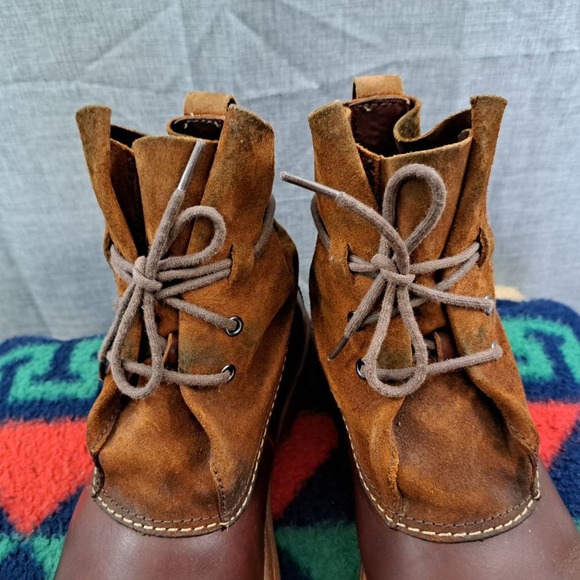Clarks Boots Men Suede Leather Chukka Size 11 - Picture 8 of 16